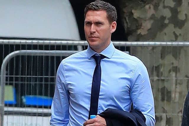 Chris Killen, the former professional footballer is to be sentenced for a sex attack on a young woman as she slept in her bed. Picture; PA