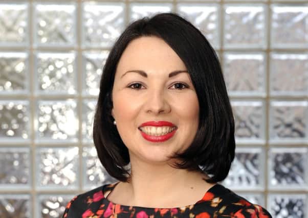 Labour MSP Monica Lennon is launching a consultation on a members' Bill aimed at tackling period poverty. Picture: Michael Gillen