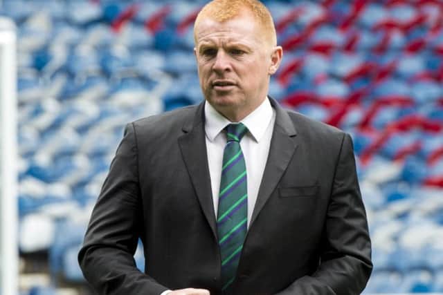 Neil Lennon has been the subject of online death threats, which police are investigating. Picture: SNS Group