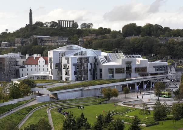 Women working at the Scottish Parliament are paid significantly less than men.  Picture: TSPL