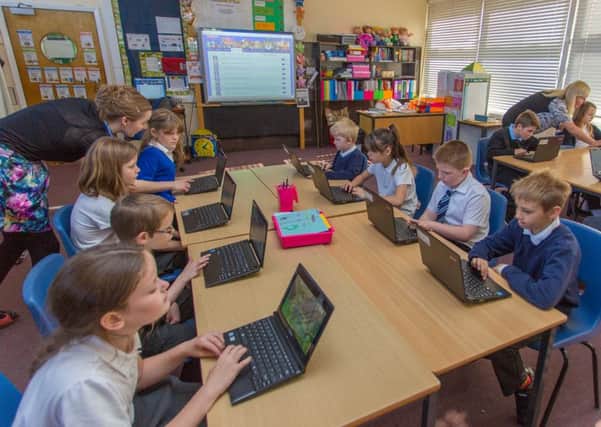 'Super-sized' classes are on the rise, according to new figures. Picture: TSPL