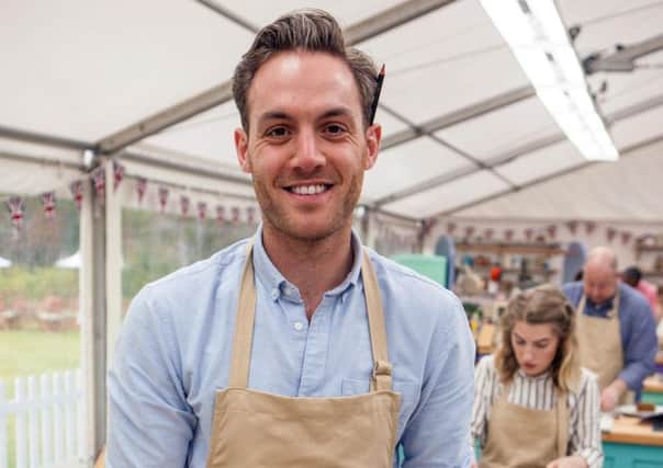 Tom Hetherington on The Great British Bake Off. Picture: PA