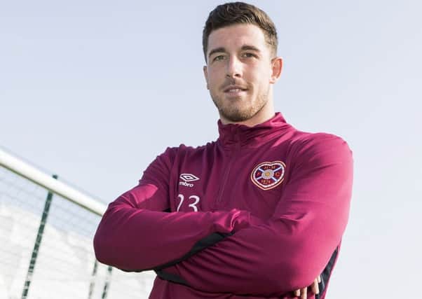 Hearts forward Cole Stockton is waiting patiently for a chance to cement himself in the first team at Tynecastle