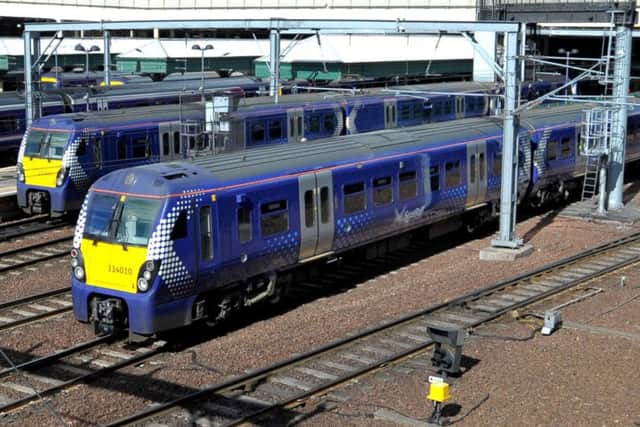 Hundreds of items are left behind on ScotRail trains. Picture: Jane Barlow