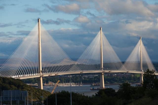 Queensferry Crossing will open tomorrow.