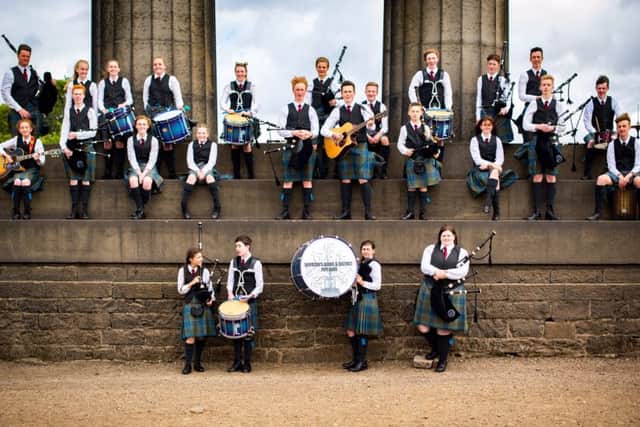 Young Edinburgh Pipe Band release cover of Ed Sheeran's Castle on the Hil