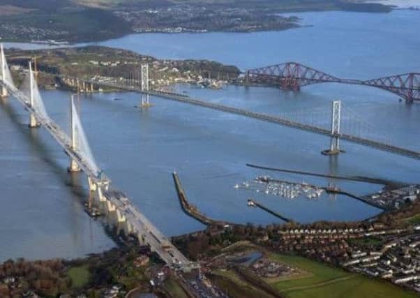Traffic has switched between the Queensferry Crossing (left) and the Forth Road Bridge. Picture: Transport Scotland