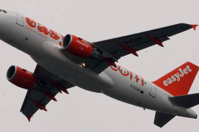 The Cyprus-bound easyJet flight was diverted to Poland. Picture: AFP/Getty Images