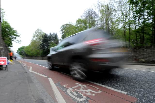 For the first time in Scotland, an Average Speed Camera system is to be installed on a local road in Edinburgh. Picture; Lisa Ferguson