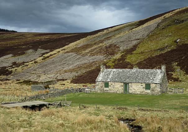 The bothy, now known as Percy Toplis Cottage, near Tomintoul. PIC: www.geograph.co.uk/Anne Burgess.