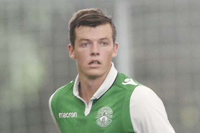 Andrew Blake joined Hibs this summer