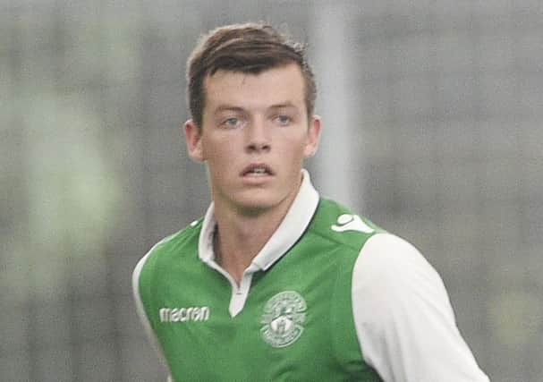 Andrew Blake joined Hibs this summer