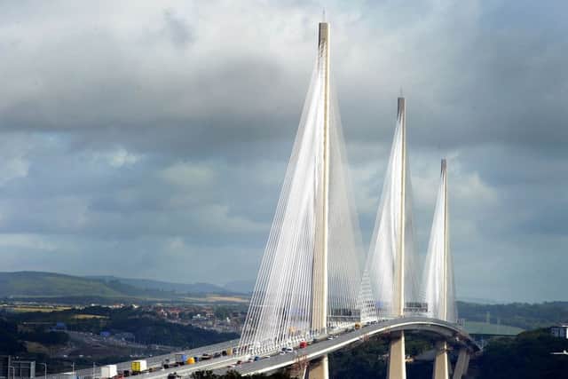 Travel advice has been issued ahead of the celebrations on the Queensferry Crossing