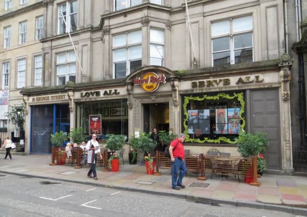 Hard Rock Cafe, George Street, Edinburgh