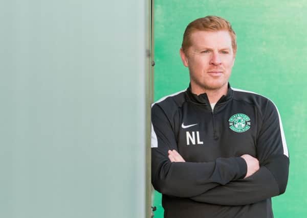 Neil Lennon has agreed a new deal keeping him at Hibs until 2020. Picture: Ian Georgeson