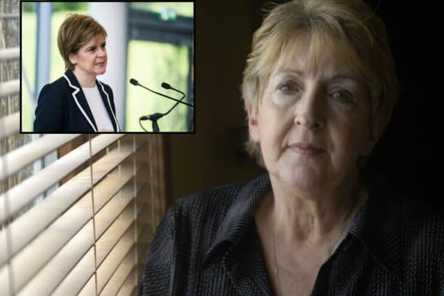 Nicola Sturgeon has pledged to help a mother who discovered her baby's coffin empty after more than four decades. Picture: TSPL