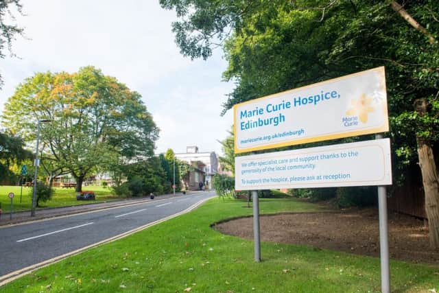 Robert Clyde now has round-the-clock security at the Marie Curie Hospice. Picture: Ian Georgeson