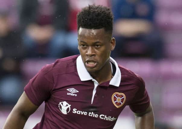 Ashley Smith-Brown has played only 28 minutes for Hearts