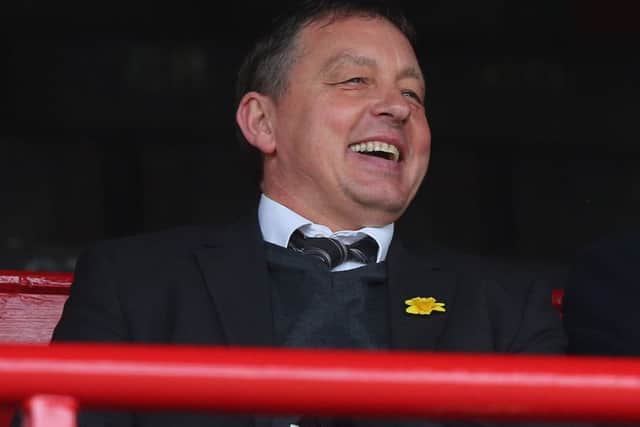 Billy Davies gave the Hearts board a list of demands which included the removal of Austin MacPhee. Picture: Alex Livesey/Getty Images