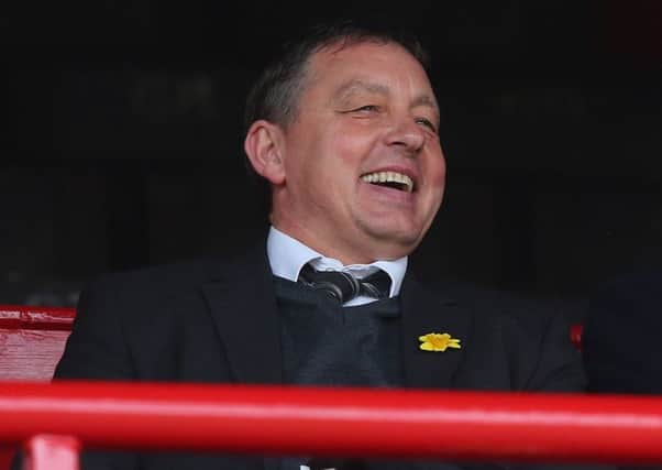 Billy Davies gave the Hearts board a list of demands which included the removal of Austin MacPhee. Picture: Alex Livesey/Getty Images