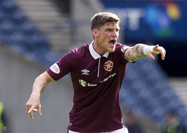 Ross Callachan made his debut for Hearts last weekend