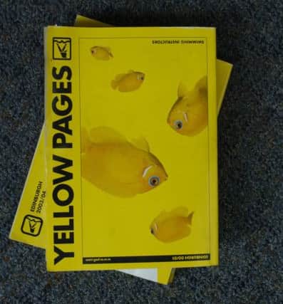 The Yellow Pages book is no more. Picture: Julie Bull