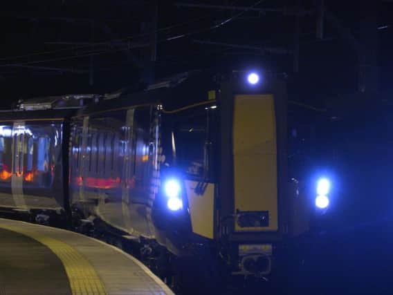 The Hitachi Class 385 trains have still to be tested on the main Edinburgh-Glasgow line.