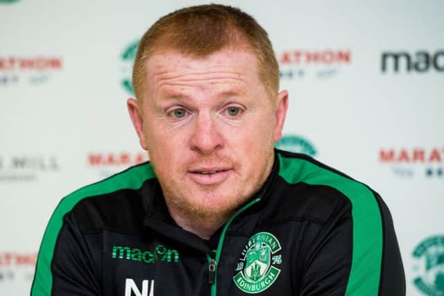 Hibs head coach Neil Lennon