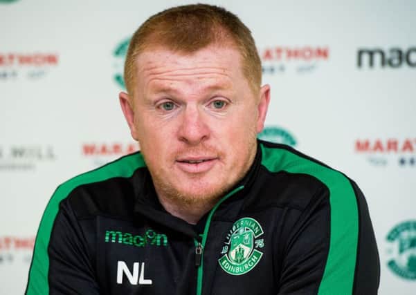 Neil Lennon is hoping for a reaction from his players after the 'Jekyll and Hyde' performance against Motherwell. Picture: SNS Group