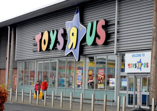 Toys 'R' Us said its UK stores were not affected by the so-called Chapter 11 filing. Picture: Lisa Ferguson