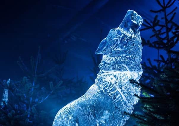 Huge ice and snow sculptures of Robert the Bruce, Mary Queen of Scots, Dolly the Sheep and Greyfriars Bobby will be brought into the heart of Edinburghs New Town for the festive season.