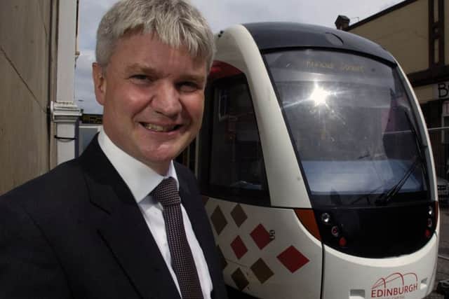 Richard Jeffrey walked out out of a meeting according to the Tram Inquiry today.