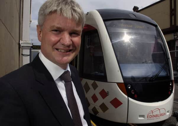 Richard Jeffrey walked out out of a meeting according to the Tram Inquiry today.
