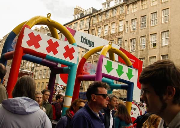 Crowd barriers will be placed in Edinburgh for the Festive celebrations