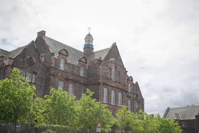 The incident happened on Wednesday at a classroom in Broughton Primary.