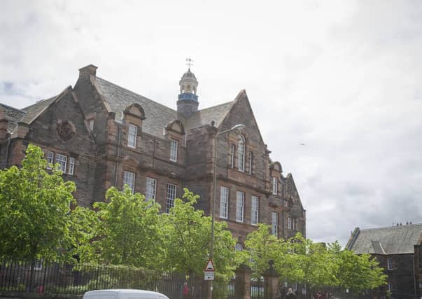 The incident happened on Wednesday at a classroom in Broughton Primary.