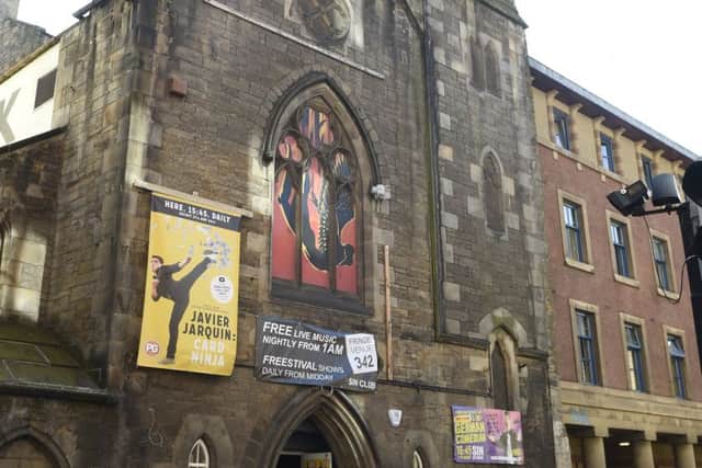 The incident is said to have happened at Stramash on the Cowgate.