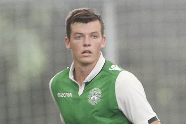 Andrew Blake has signed a one-year deal with Hibs