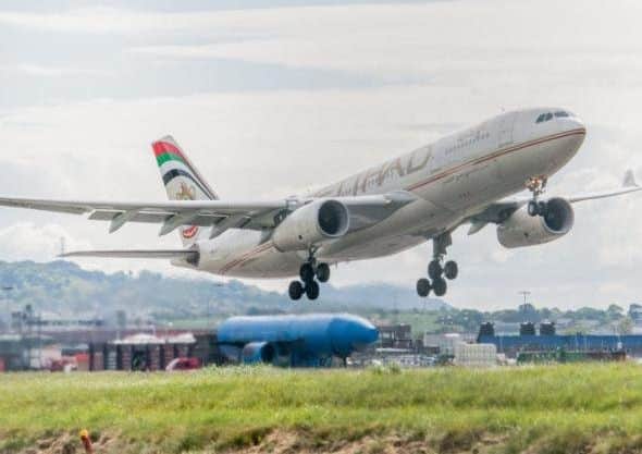 Edinburgh Airport is growing at nearly 11 per cent a year. Picture: Ian Georgeson