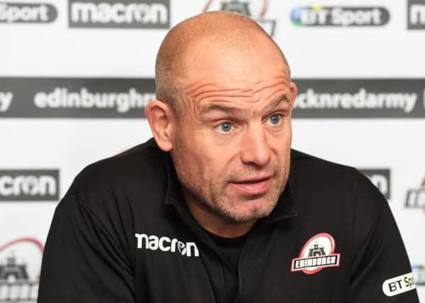 Edinburgh head coach Richard Cockerill Richard has reacted to the loss last week