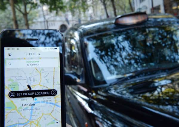 Uber will not be issue with an operating licence after its deal expires on September 30, Picture; PA