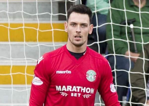 Ross Laidlaw performed well for Hibs in Dingwall