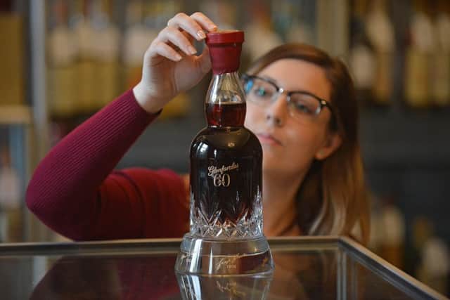 The rare whisky is set to sell for a five-figure sum. Picture; Jon Savage