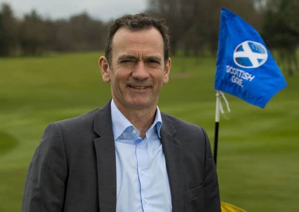 Scottish Golf CEO Blane Dodds is looking to raise Â£4 million to help boost investment in clubs