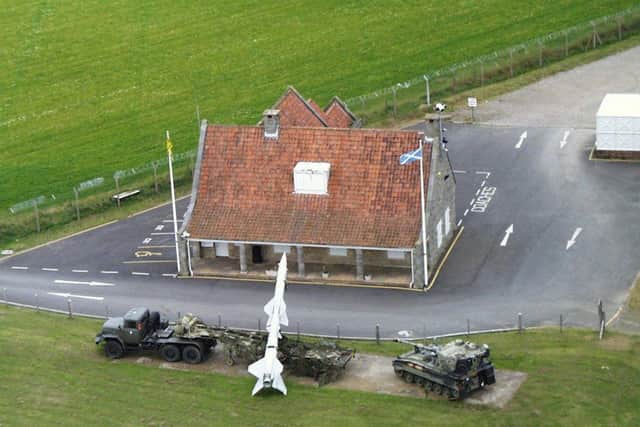 Aerial view of Scotland's Secret Bunker near Anstruther. Picture: JP