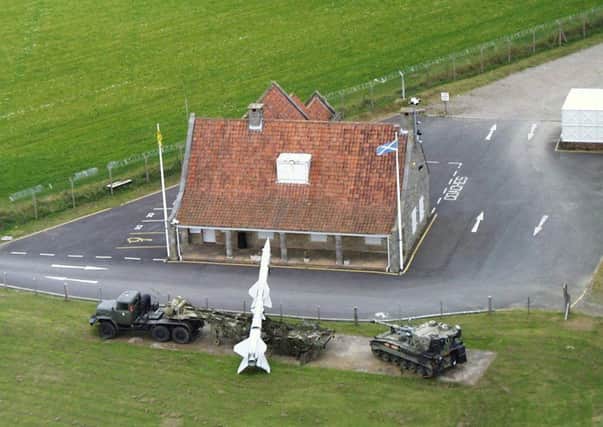 Aerial view of Scotland's Secret Bunker near Anstruther. Picture: JP