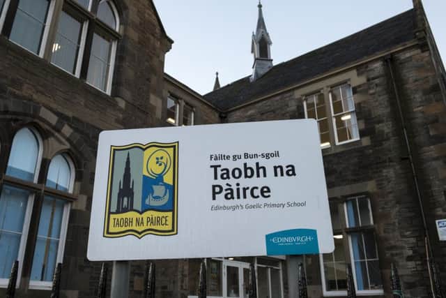 Edinburgh Gaelic School, Bun-sgoil Taobh na Pairce school on Bonnington Road.