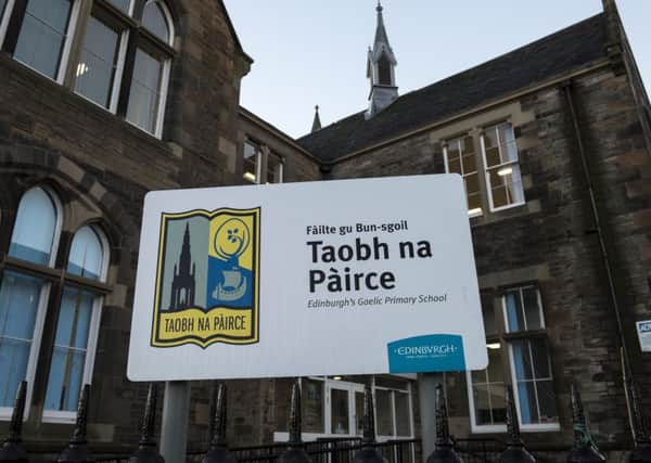 Edinburgh Gaelic School, Bun-sgoil Taobh na Pairce school on Bonnington Road.