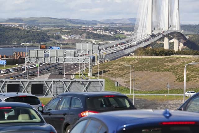 Traffic jams and tailbacks have been an issue for the Queensferry Crossing.