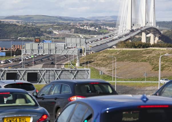 Traffic jams and tailbacks have been an issue for the Queensferry Crossing.